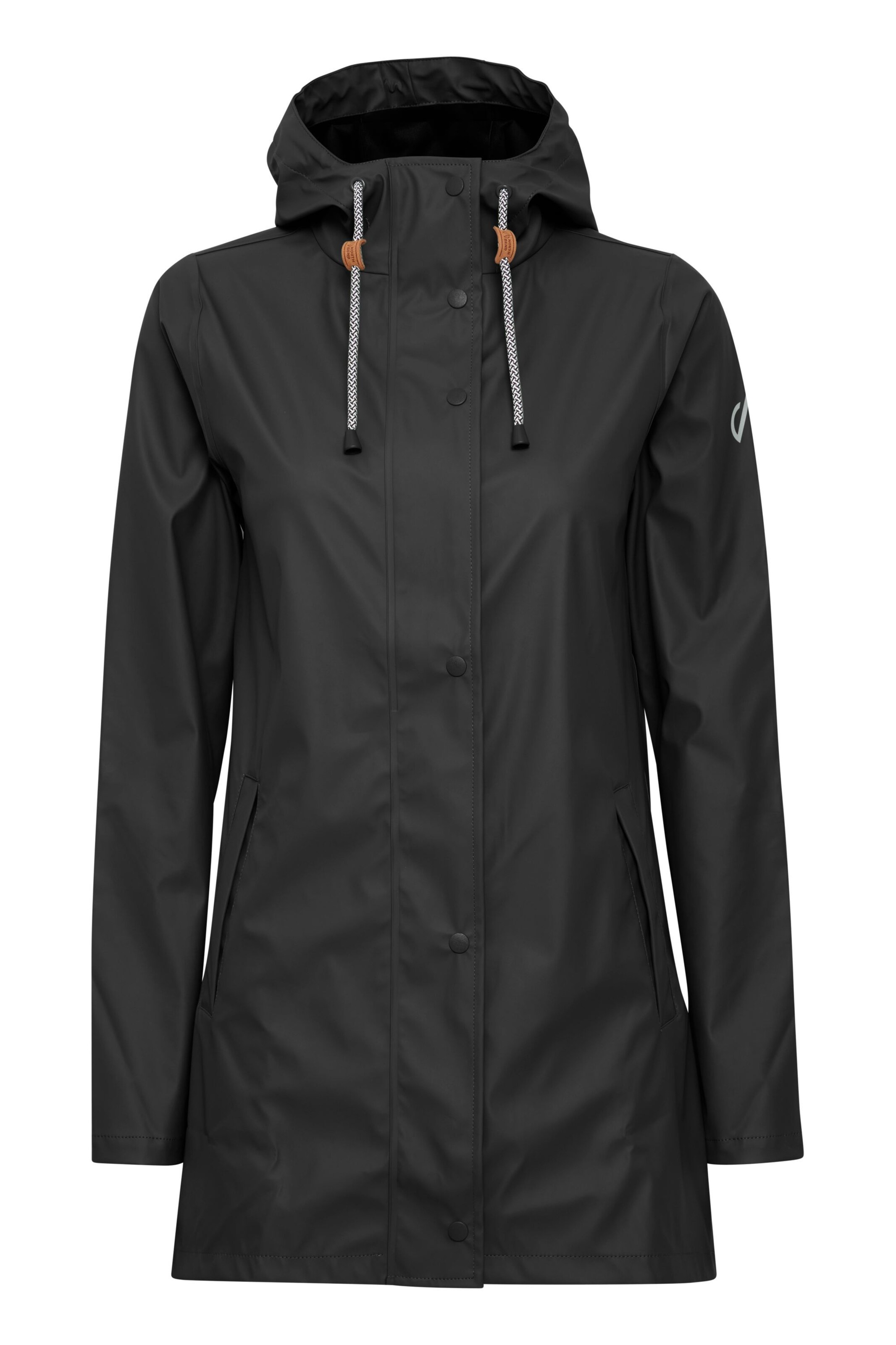North Bend Outdoorjacke 'Tora' in schwarz, Produktansicht