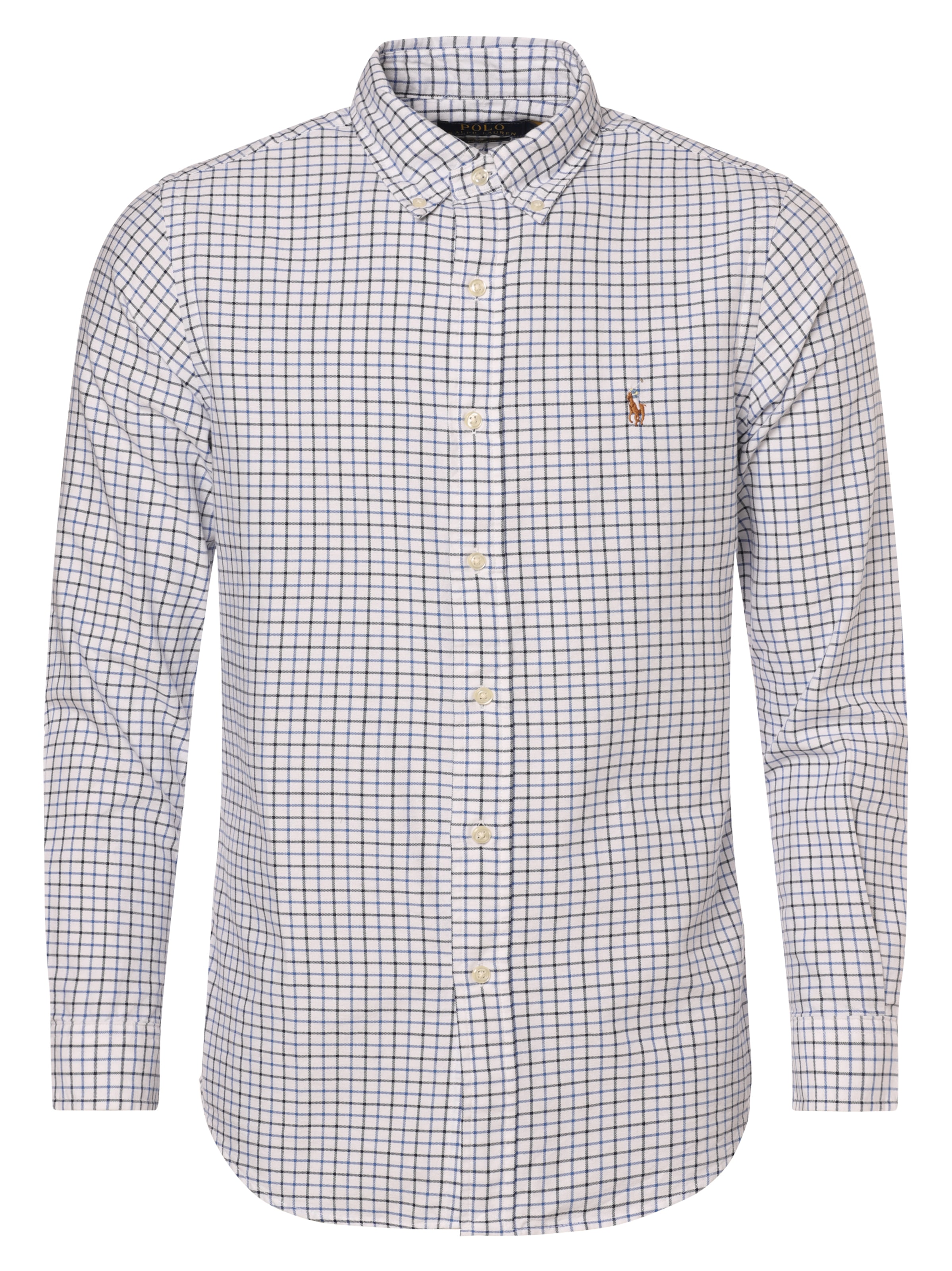 Polo Ralph Lauren Regular fit Overhemd in Zwart: voorkant