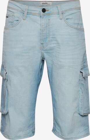 Jeans cargo BLEND en bleu : devant