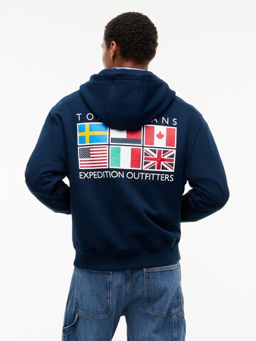 Tommy Jeans - Sweatshirt em azul: frente