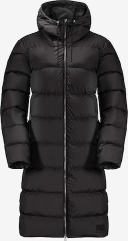 JACK WOLFSKIN Wintermantel 'FROZEN PALACE' in Schwarz: predná strana