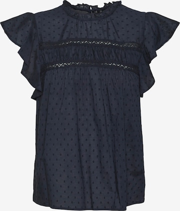 VERO MODA Blouse 'VMTrine' in Blue: front
