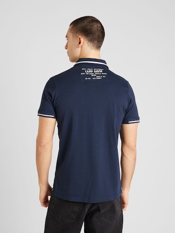 CAMP DAVID Poloshirt in Blau