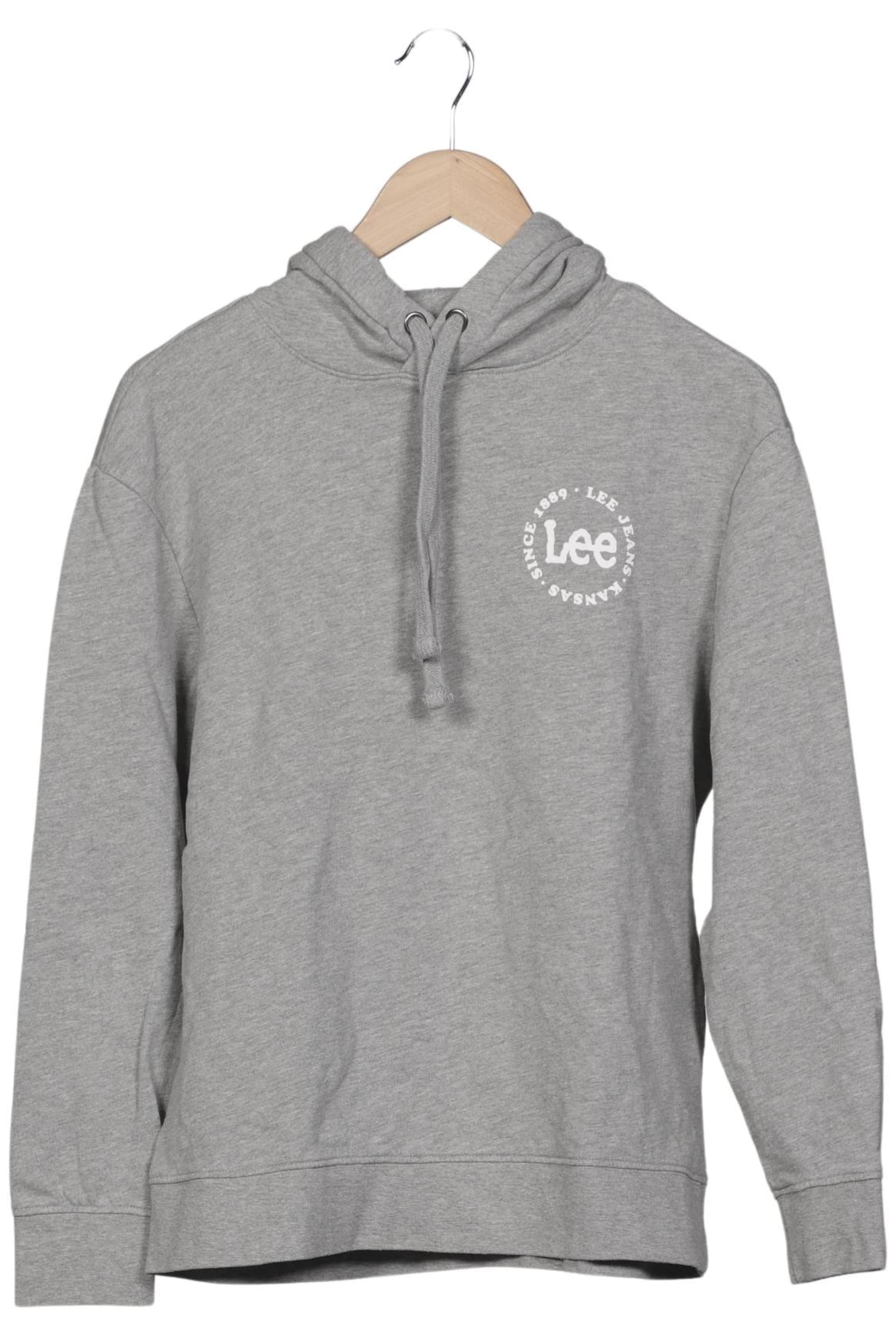 Lee Kapuzenpullover M in Grau: Vorderseite