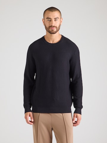 Pulover de la ARMANI EXCHANGE pe albastru: față