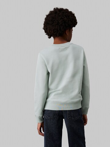 Sweat Calvin Klein Jeans en vert