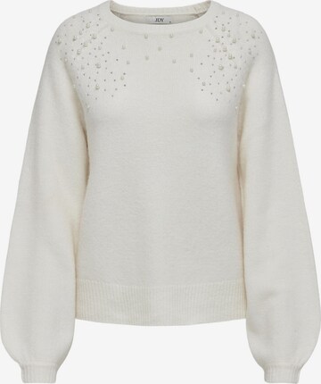 JDY Sweater 'PEARL' in White: front