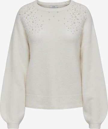 JDY - Jersey 'PEARL' en blanco: frente