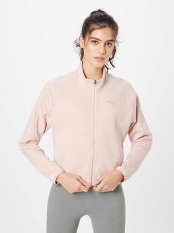 PUMA Training Jacket in Pink: front