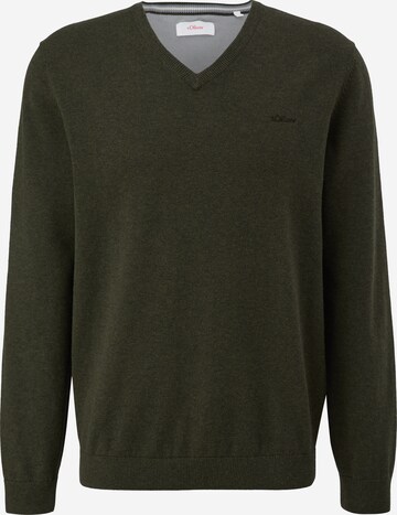 s.Oliver Pullover i grøn: forside