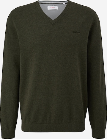 s.Oliver Pullover in Grün: predná strana