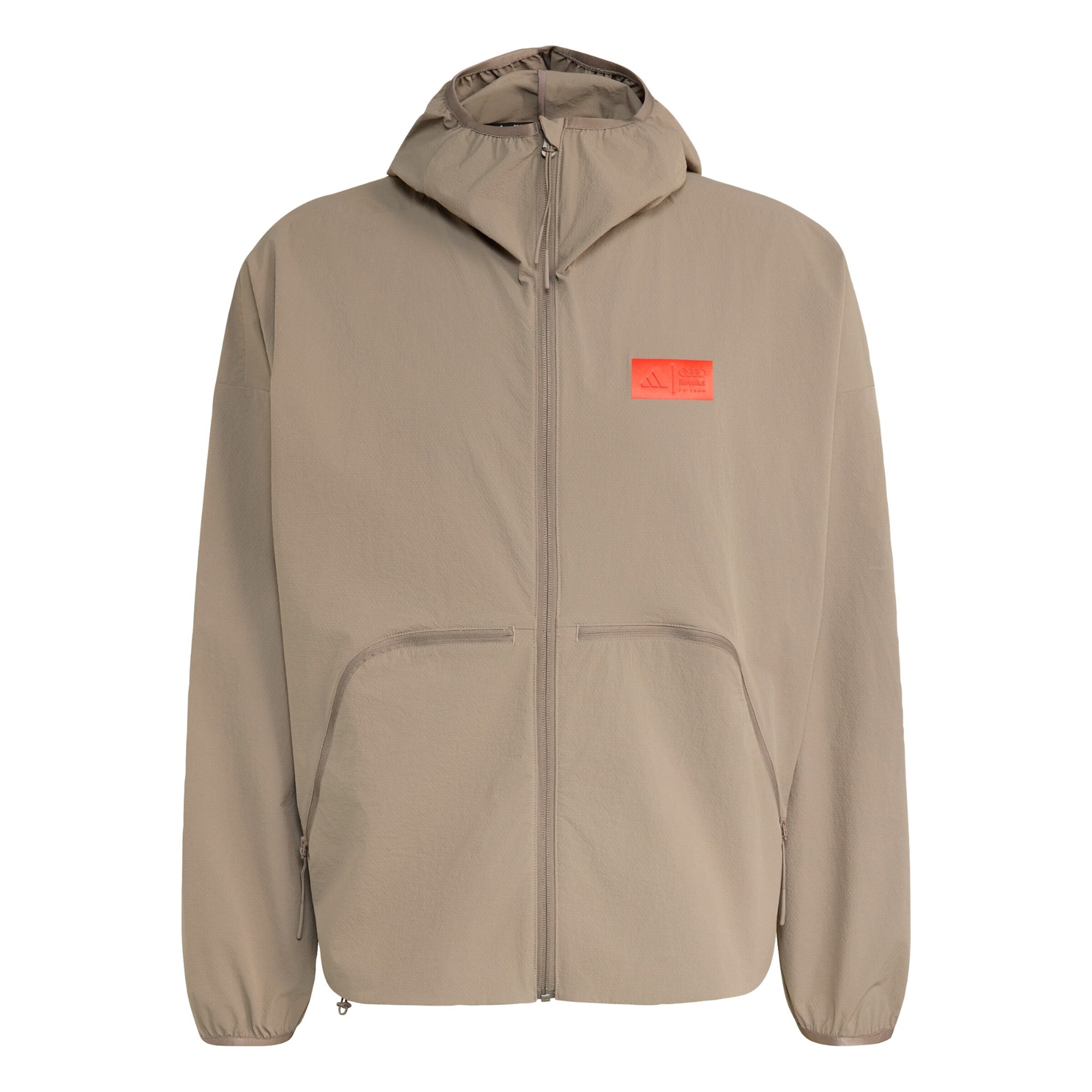 ADIDAS PERFORMANCE Athletic Jacket 'Audi Revolut F1 Team' in Light brown / Red / Black, Item view