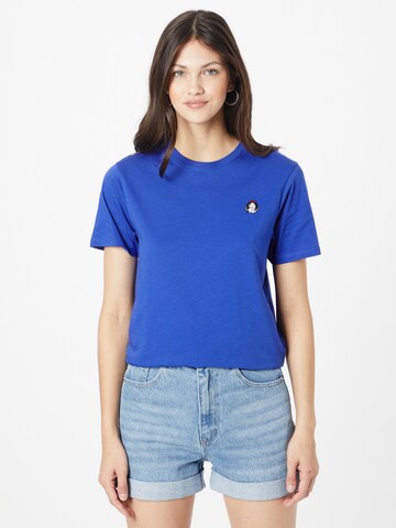 Iriedaily - Camiseta 'Wittchen' en azul: frente