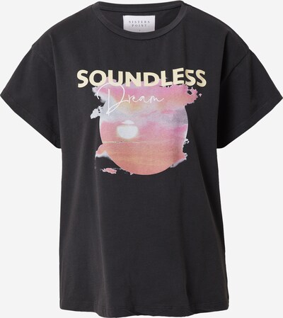 SISTERS POINT Shirt 'PAYA' in anthrazit / mischfarben, Produktansicht