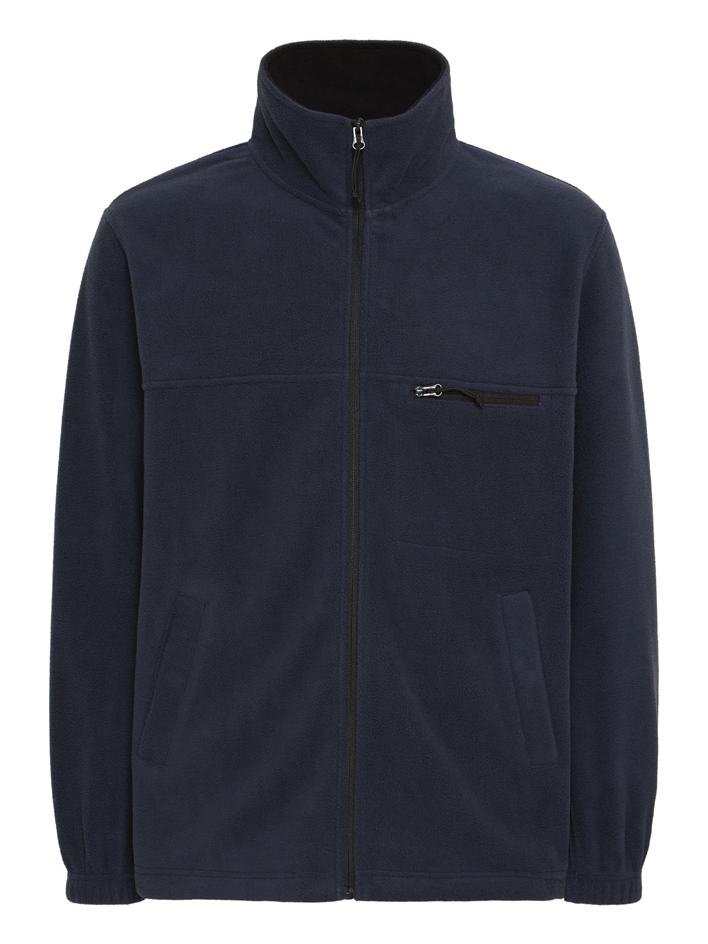 !Solid - Casaco de velo 'Matz' em azul: frente