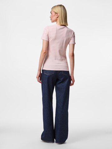 Maglietta 'PCRuka' di PIECES in rosa