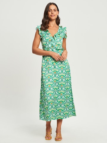 Sável Dress 'THERISE' in Green: front