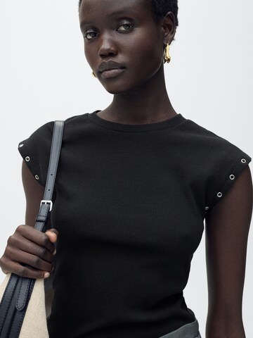 T-shirt MANGO en noir