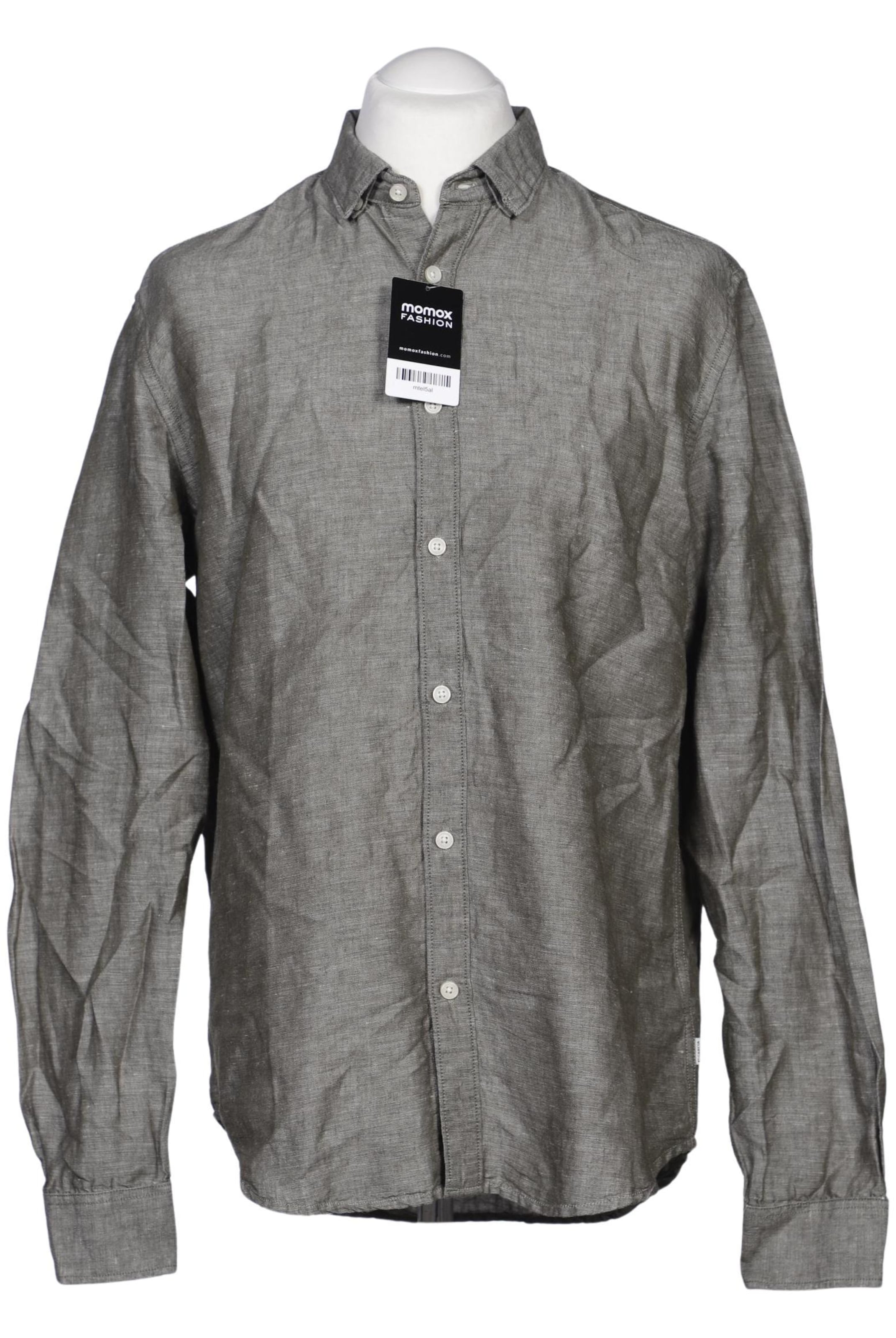 GARCIA Hemd L in Grau: Vorderseite