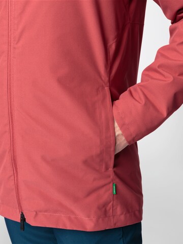 VAUDE Functionele jas 'Mineo' in Rood