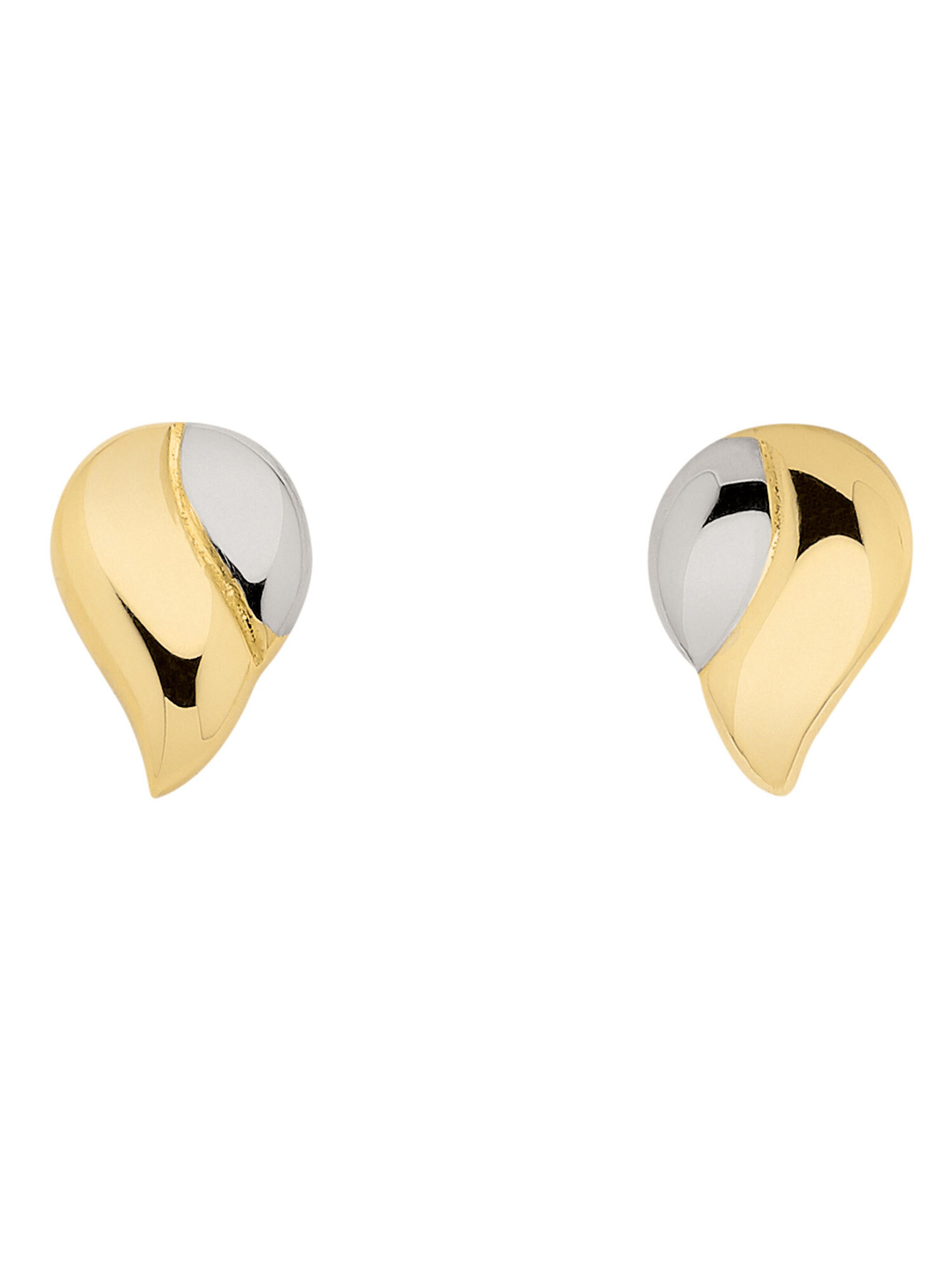 Adelia´s Ohrringe in Gold: Vorderseite