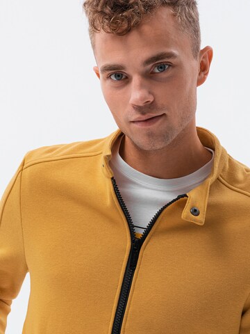 Ombre Zip-Up Hoodie 'B1071' in Yellow