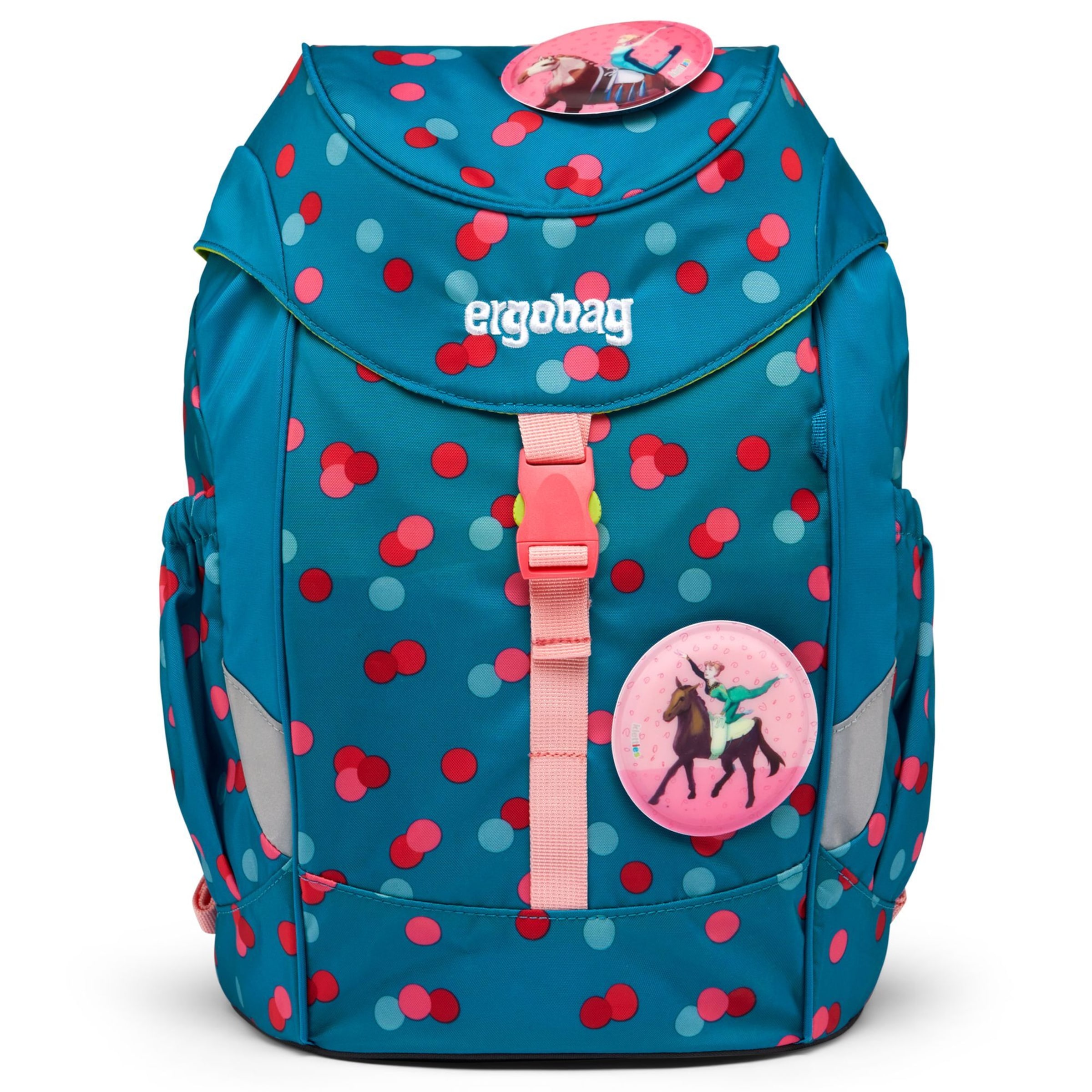 ergobag Rucksack 'Mini' in Blau: Vorderseite