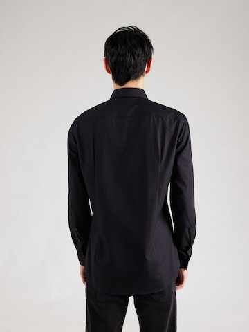 Coupe slim Chemise 'Koey' HUGO en noir