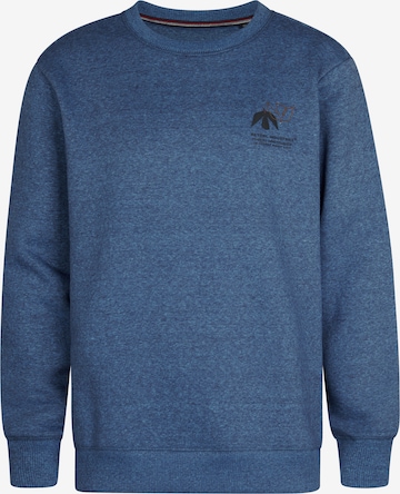 Petrol Industries Sweatshirt in Blauw: voorkant