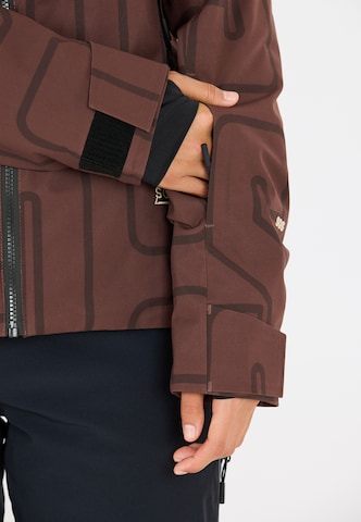 SOS Outdoor jacket 'Cervinia' in Brown