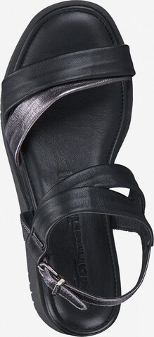 TAMARIS Strap Sandals in Black