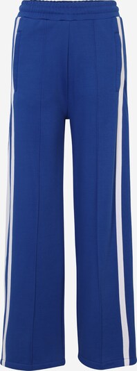 Pantaloni Karo Kauer pe albastru / alb, Vizualizare produs