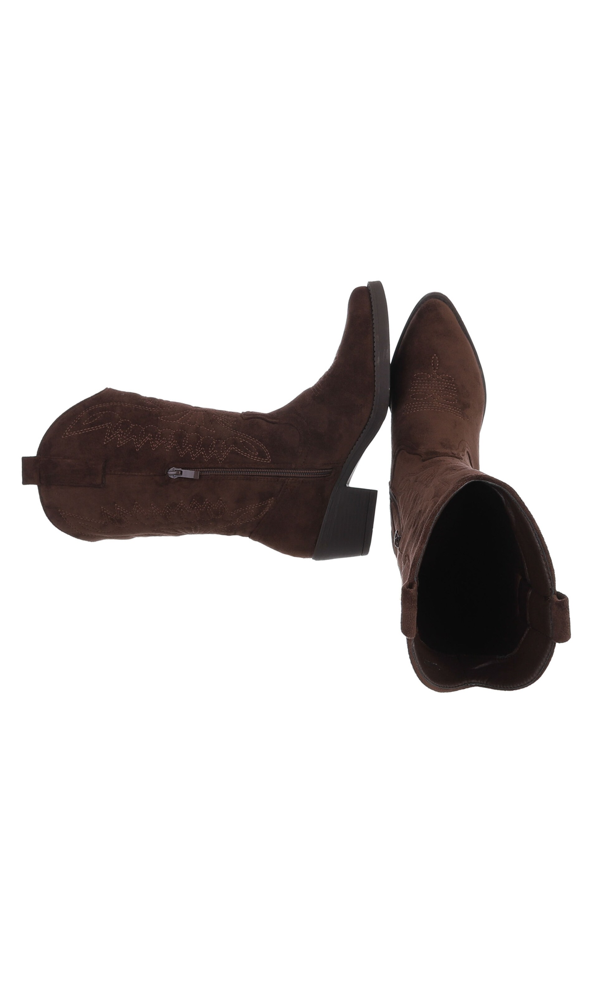 Ital-Design Cowboystiefel in Braun