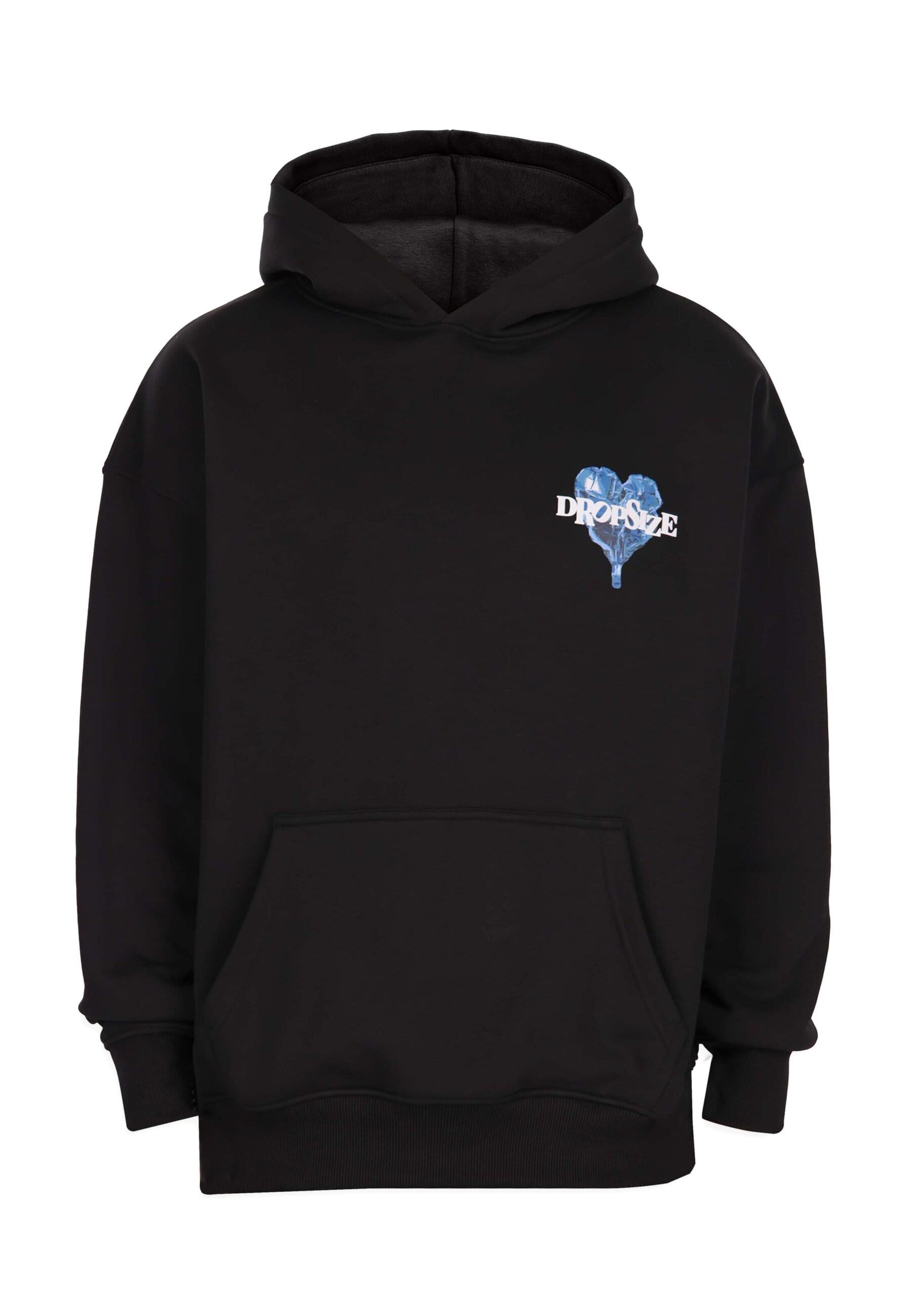 Dropsize Sweatshirt 'Blue Balloon' in Black: front