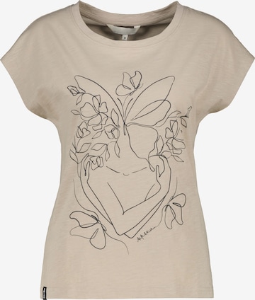 T-shirt 'SigridAK P' alife & kickin en beige : devant