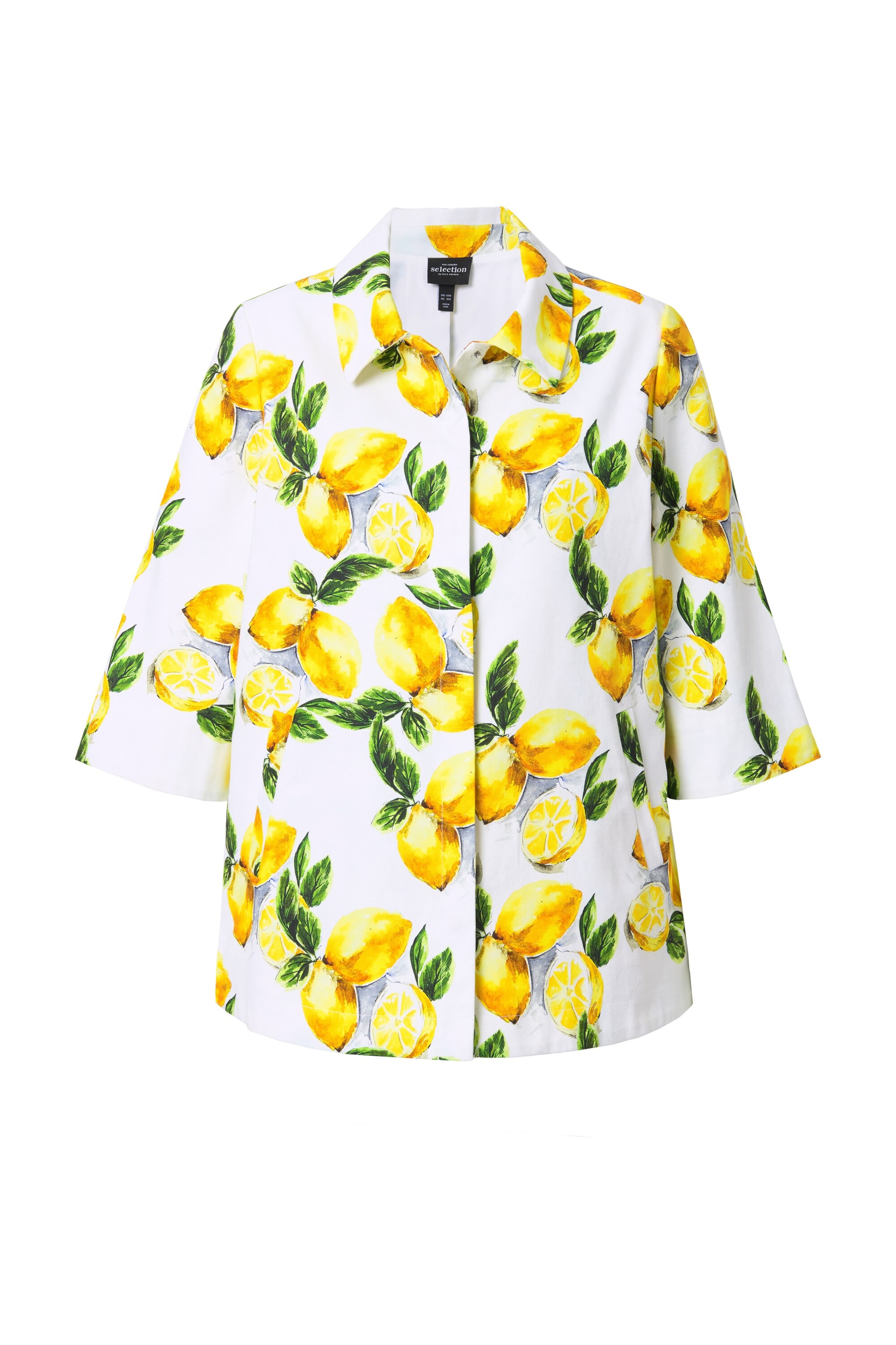 Ulla Popken Bluse in Weiß: Vorderseite