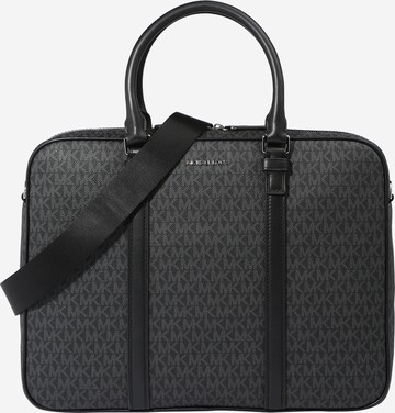 Borsa per laptop di Michael Kors in nero: frontale