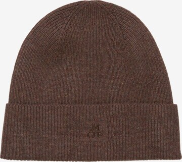 Marc O'Polo Beanie in Brown: front