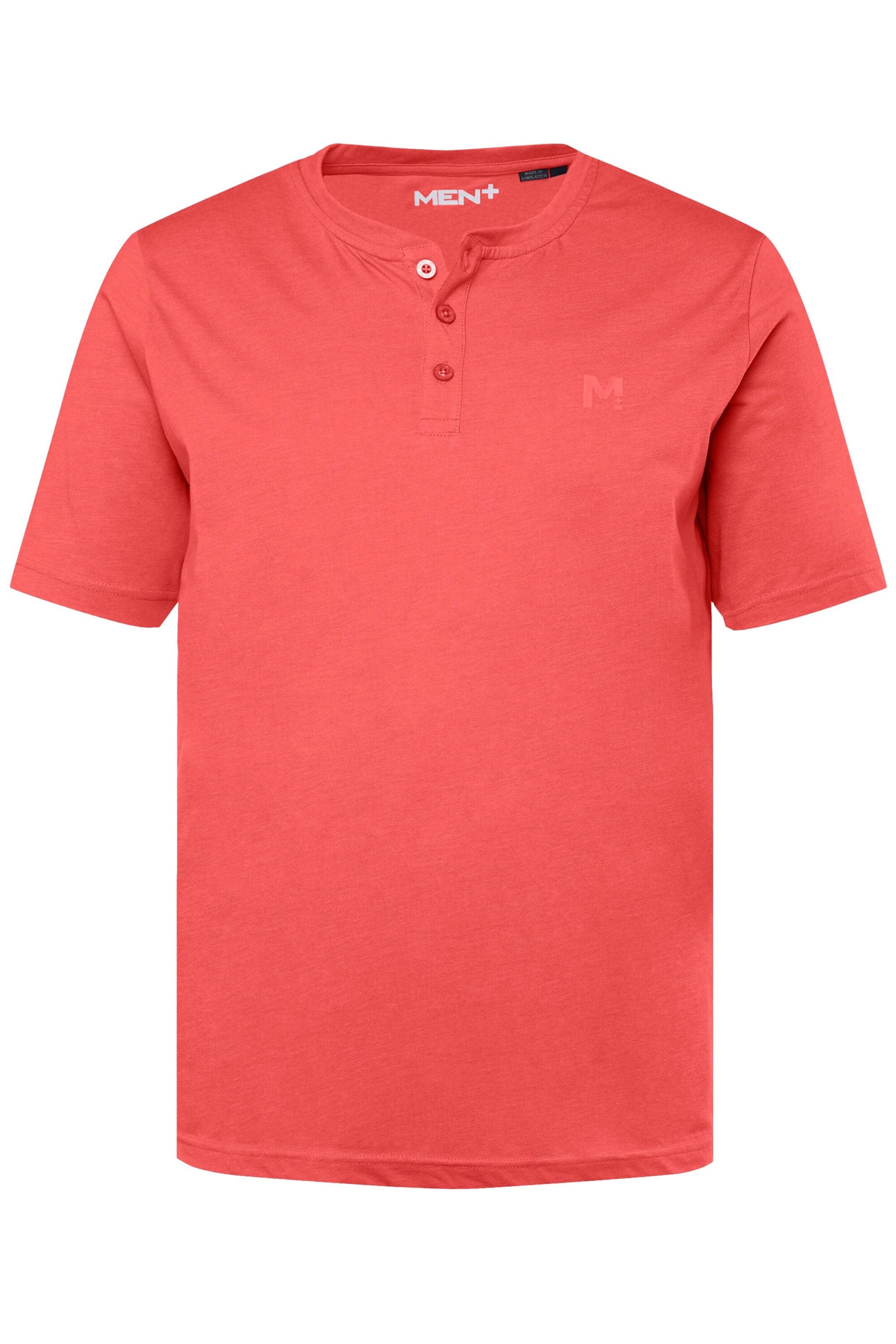 Men Plus T-Shirt in Orange: Vorderseite