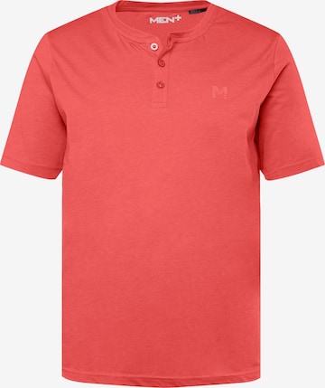 Men Plus T-Shirt in Orange: Vorderseite
