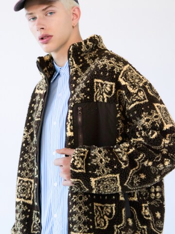 Pull&Bear Between-season jacket in Brown