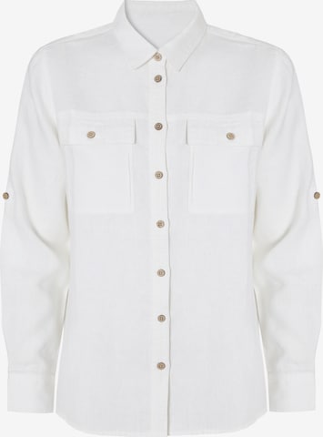 TATUUM Блуза 'Sakima' в бяло: отпред