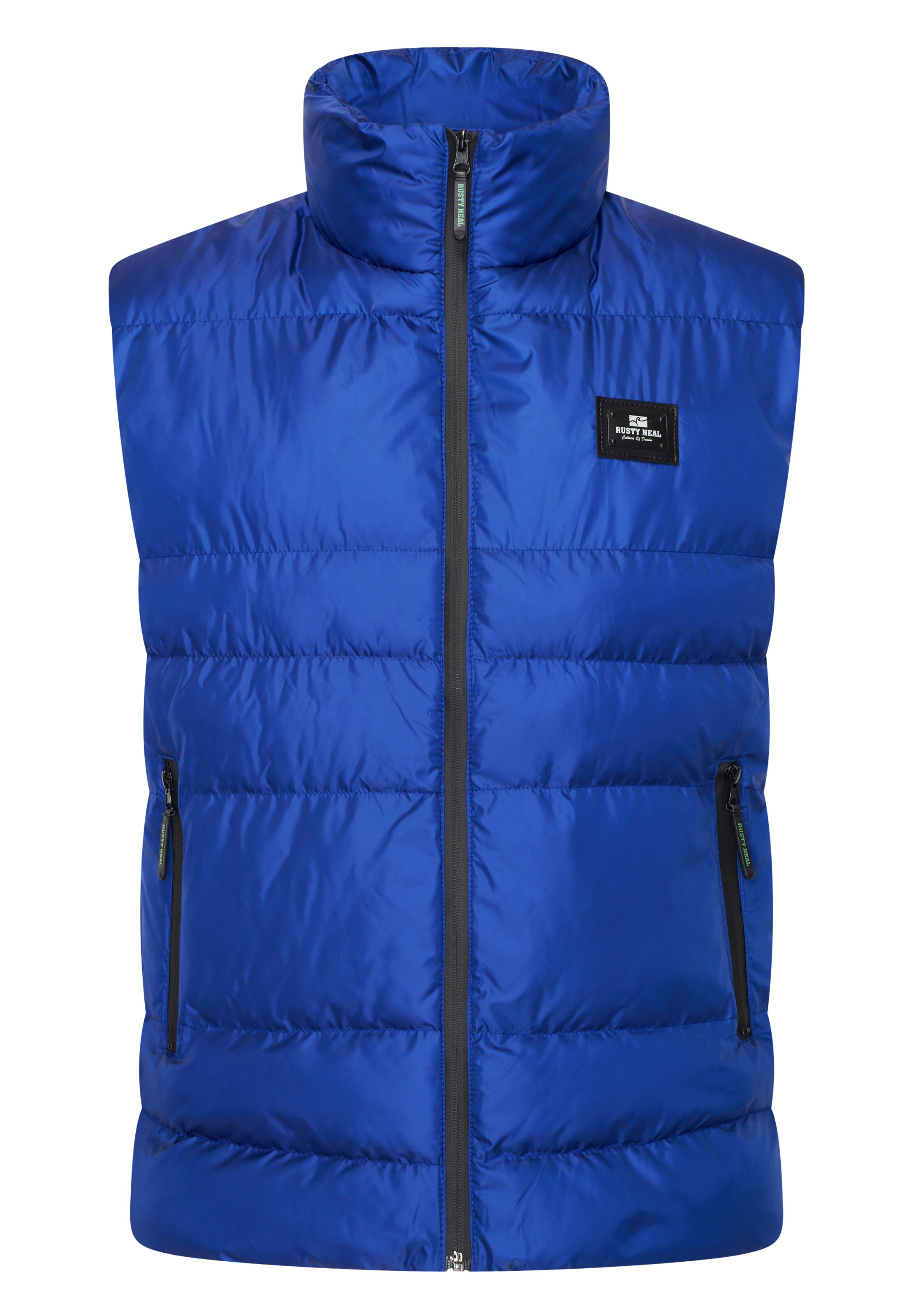 Gilet Rusty Neal en bleu : devant