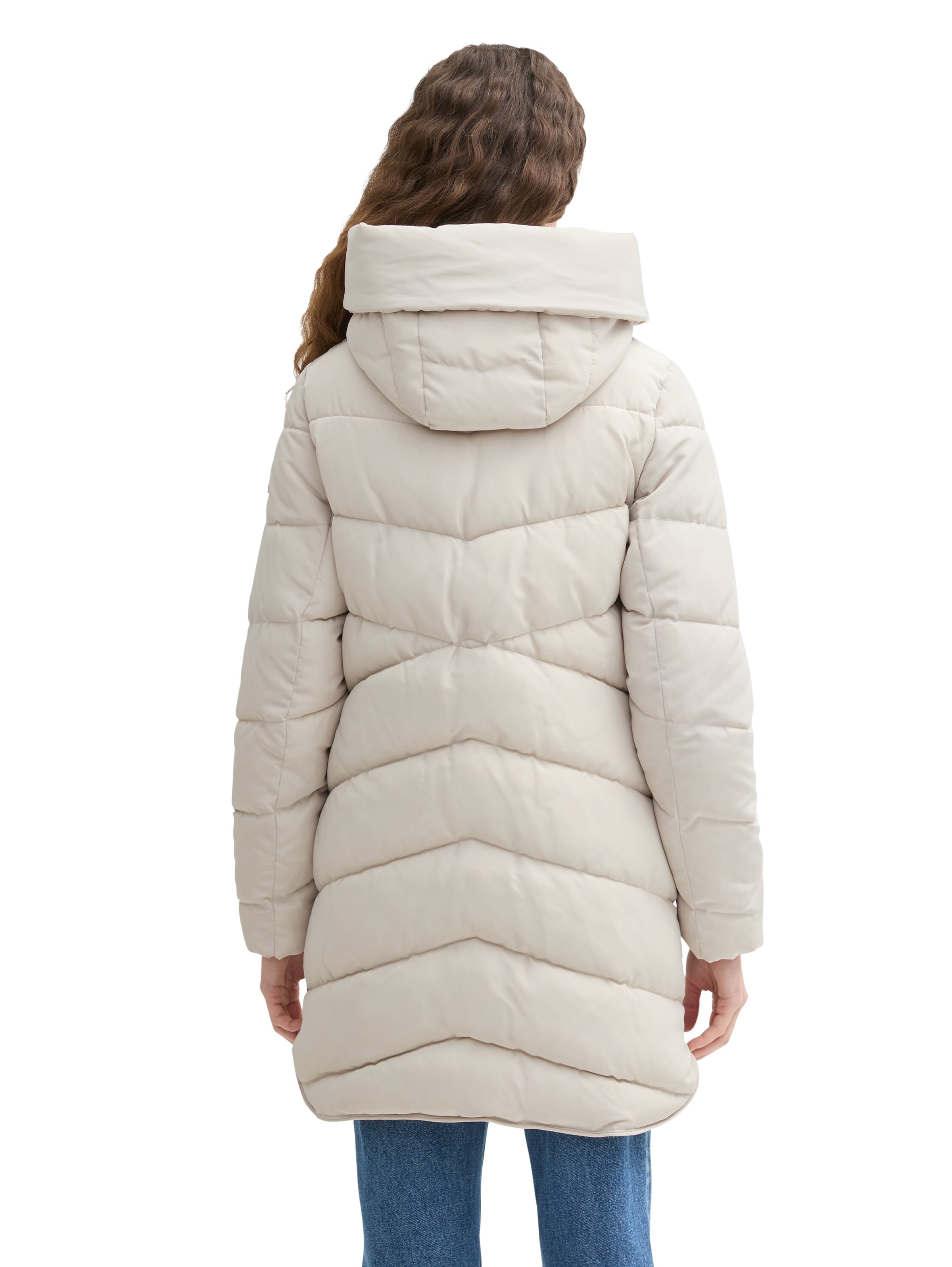 TOM TAILOR Winter coat in Beige