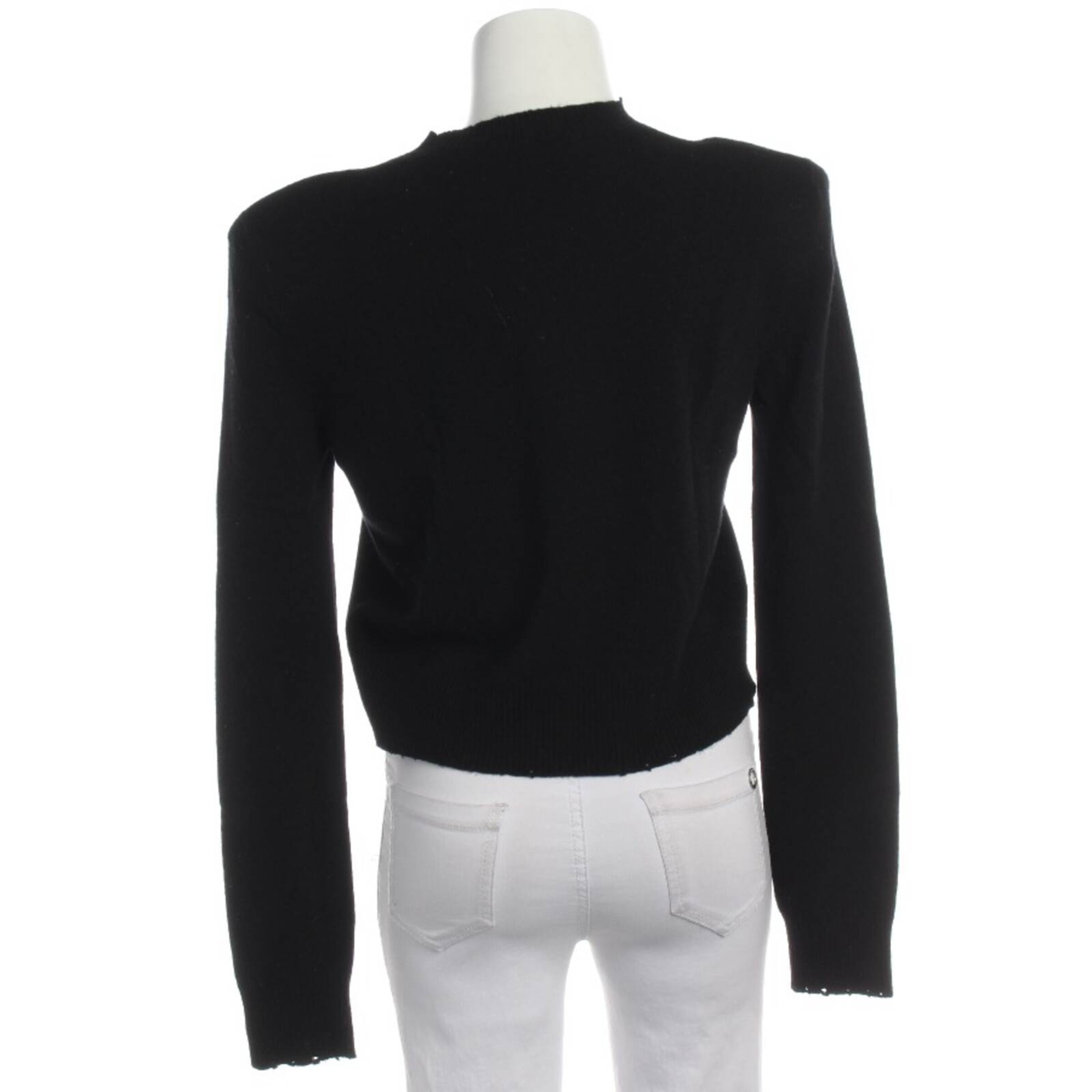 Balmain Pullover / Strickjacke XS in Schwarz