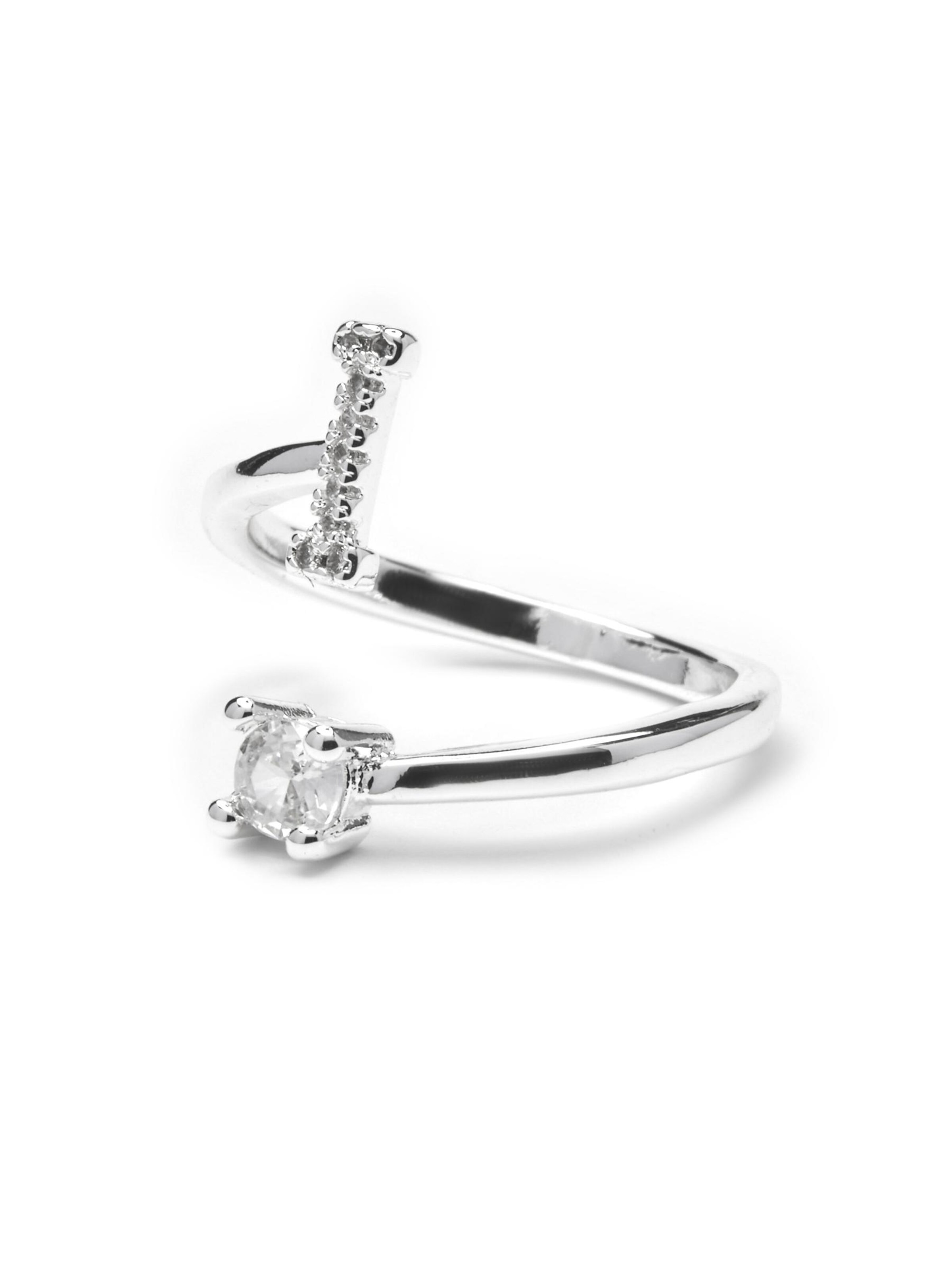 Luxenter Ring 'Alphabet I' in Silver