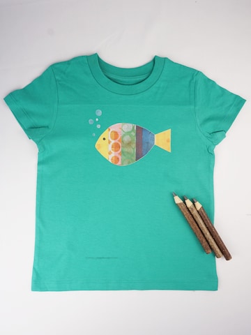 MelaDi Shirt 'Fisch' in Green