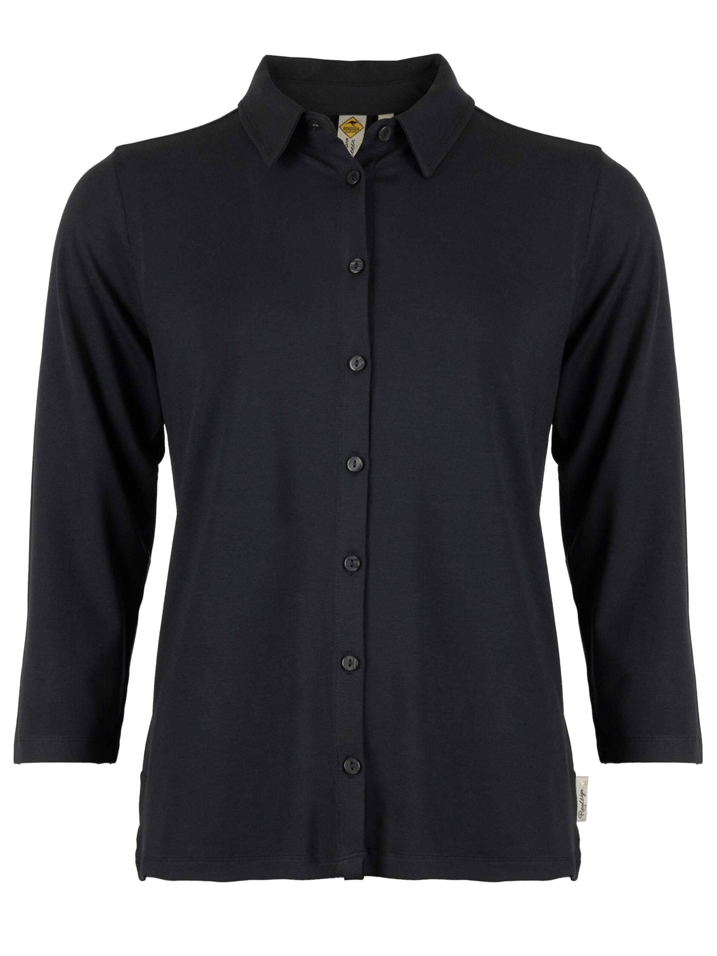 ROADSIGN australia Bluse in Grau: Vorderseite
