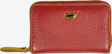 Braun Büffel Wallet 'Elin' in Red: front