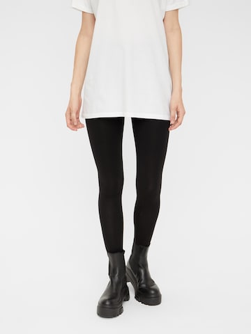 PIECES Skinny Leggings 'Edita' in Zwart: voorkant